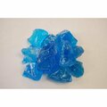 Calle Recycled Chunky Glass Crystal Turquoise - Small - 0.25-0.5 in. - 3 lbs CA2759574